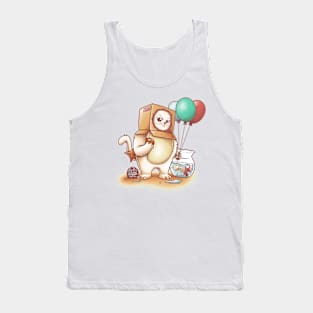 Childish Cat Tank Top